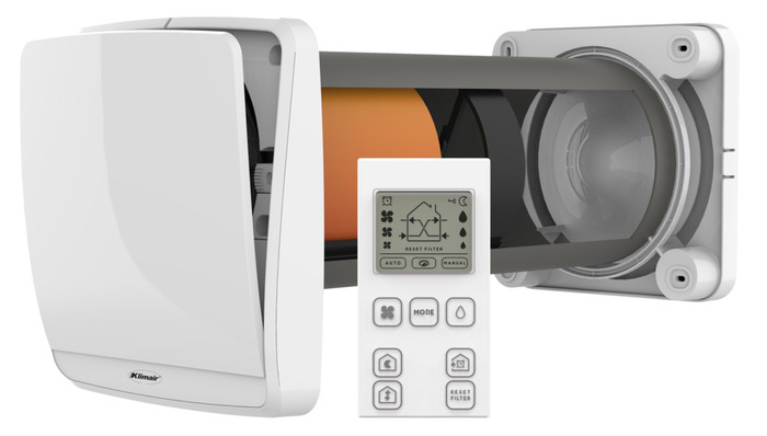 Klimair UNOKLIMA Remote XT160 ventilasjon